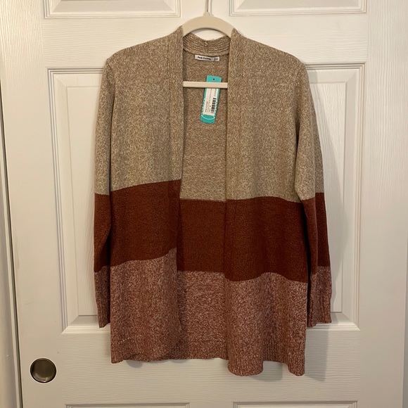 Pink Clover | Gemma ColorBlock Long Sleeve Cardigan | M | NWT - Picture 1 of 2